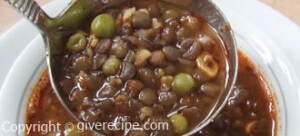 Green Lentil Soup Recipe