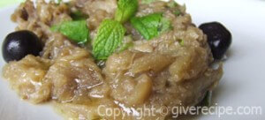 Eggplant/Aubergine Salad Recipe