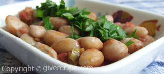 romanobeans romanobeans Romano Beans with Olive Oil Recipe (Zeytinyağlı Barbunya Tarifi)