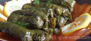 Stuffed Grapevine Leaves