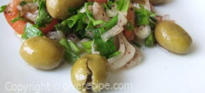 Green Olive Salad For Breakfast