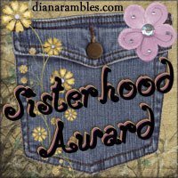 sisterhood award1 My Awards