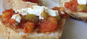Open Sandwich with Tomato