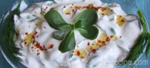 Purslane with Yogurt