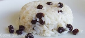 Rice With Currants