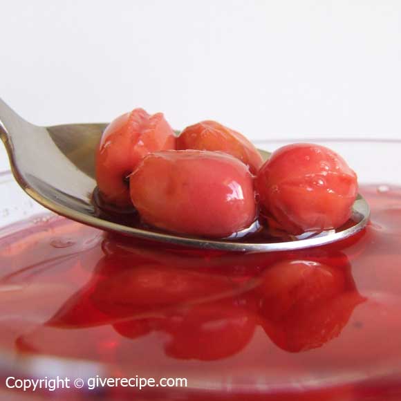 cherry compote | giverecipe.com