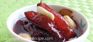 Damson Jam With Almond