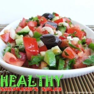 Shepherd’s Salad | giverecipe.com
