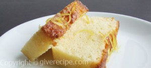 Lemon Cake For Blogoversary
