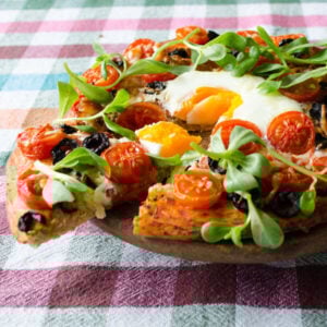 Homemade #Pizza With Cherry Tomatoes | www.giverecipe.com