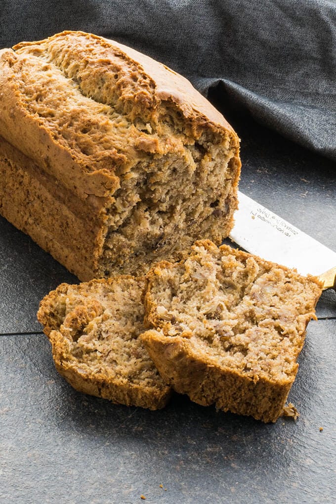 Vegan Banana Bread - Give Recipe