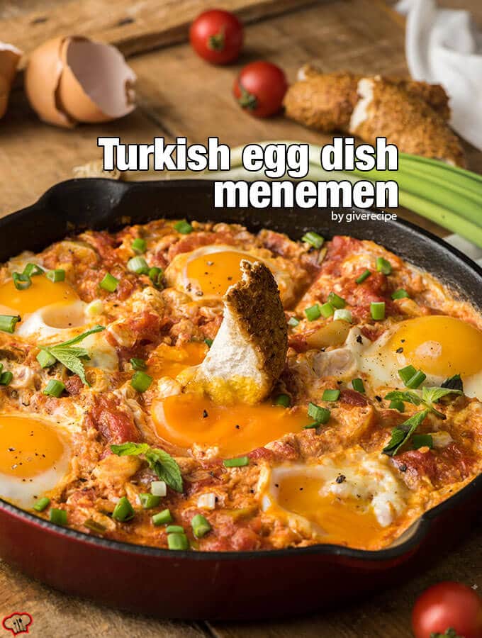 Turkish Egg Dish Menemen - Give Recipe