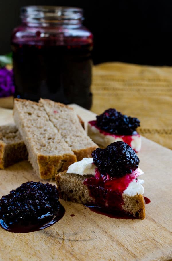 blackmulberry jam | #jam #mulberry #blackmulberry #breakfast #sweet | giverecipe.com