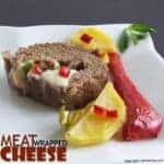 Meat Wrapped Cheese | giverecipe.com