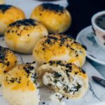 Turkish breakfast rolls pogaca recipe with cheese filling