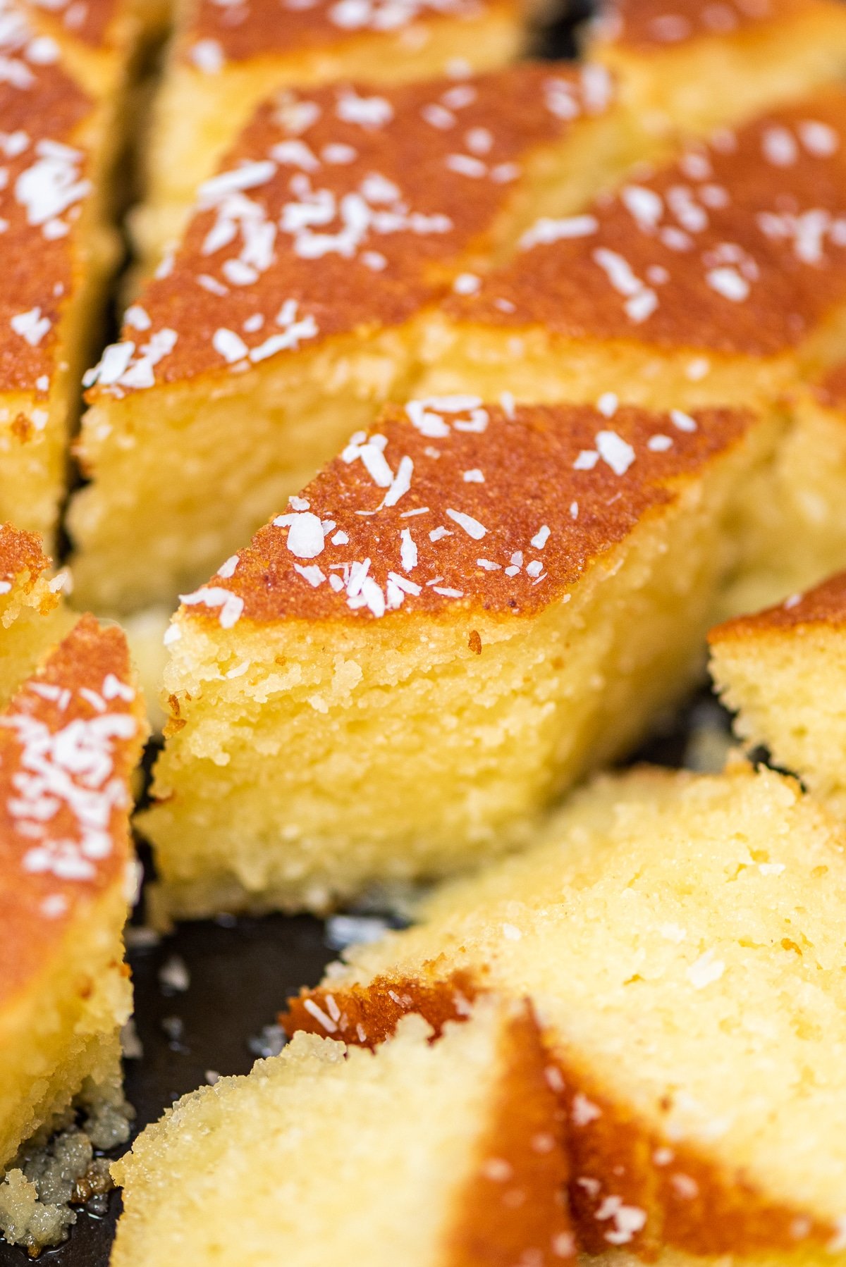 Turkish Semolina Cake Revani Recipe Give Recipe