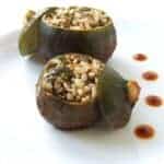 Stuffed Eight Ball Zucchini | giverecipe.com