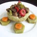 Artichoke Stuffed With Lamb | giverecipe.com