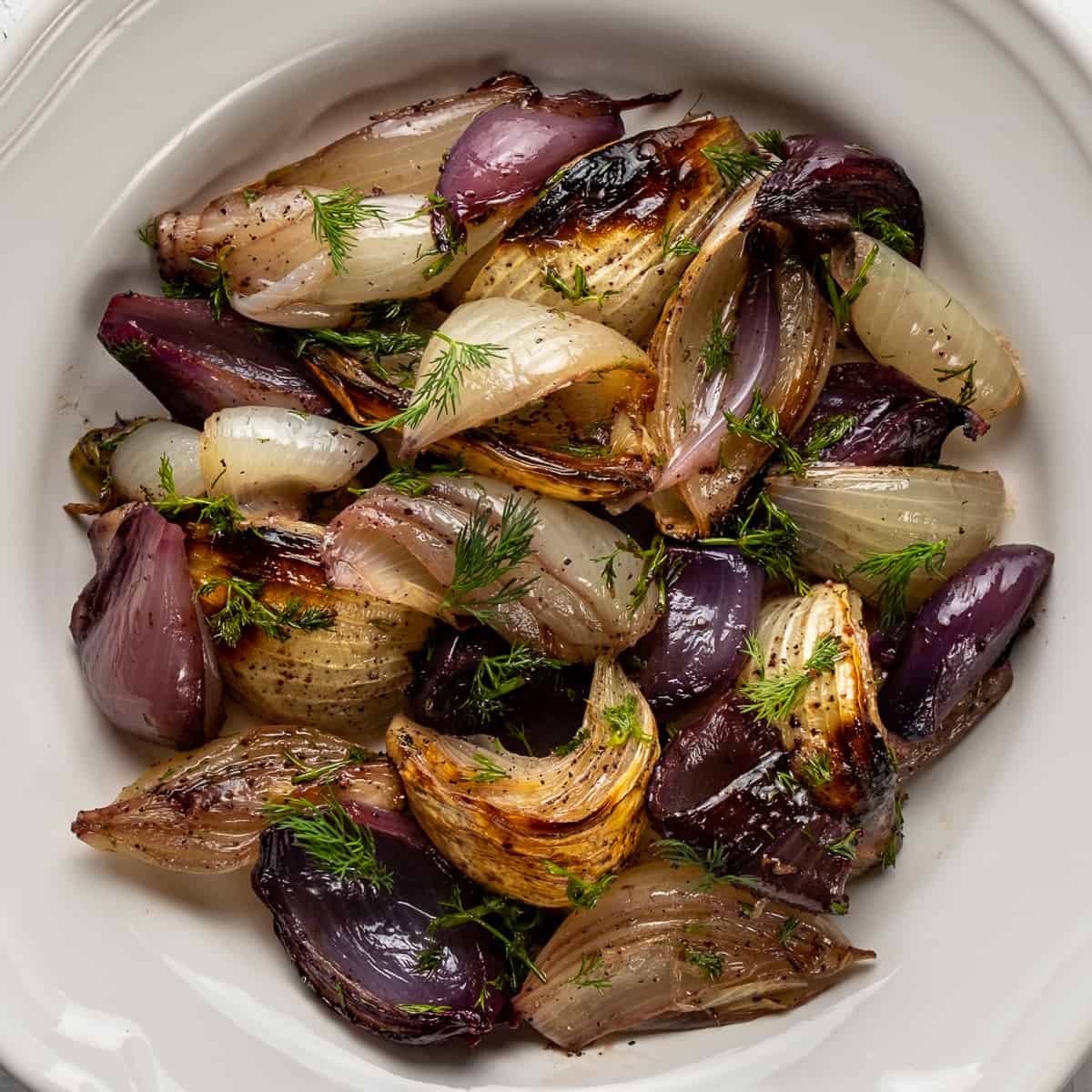 Roasted Red Onions and Yellow Onions (Sweet and Give Recipe