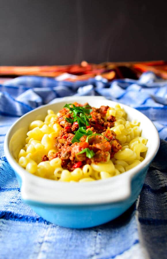 Pasta With Mince Sauce | giverecipe.com Pasta with Mince Sauce is an easy dinner recipe with seasoned ground beef. A family favorite weeknight meal.