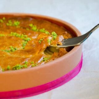 Sesame Halva in Oven | www.giverecipe.com