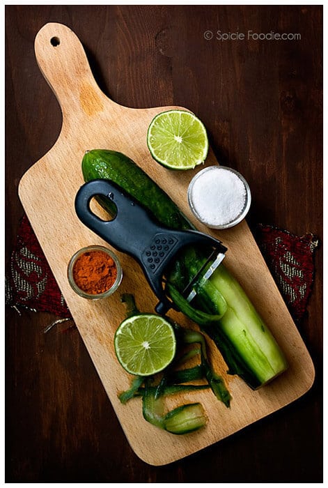 How to make Mexican Cucumber recipe with Chile and Lime