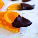 Chocolate Covered Orange | giverecipe.com | #orange #chocolate