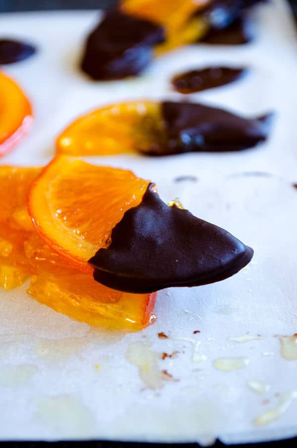 Chocolate Covered Orange | giverecipe.com | #orange #chocolate 