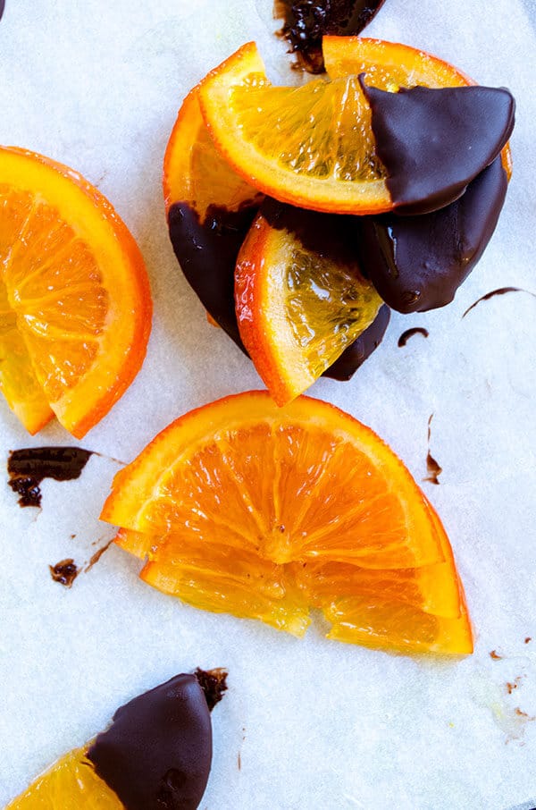 Chocolate Covered Orange | giverecipe.com | #orange #chocolate 