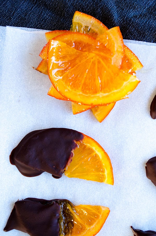 Chocolate Covered Orange | giverecipe.com | #orange #chocolate 