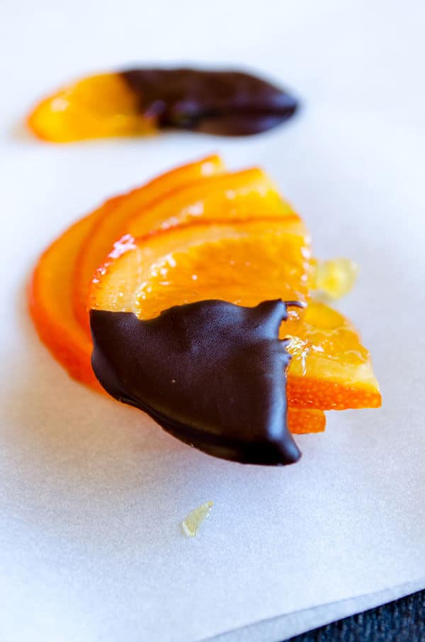 Chocolate Covered Orange | giverecipe.com | #orange #chocolate 