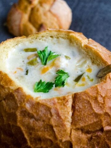 Cream of Vegetable Soup | giverecipe.com | #soup #vegetable