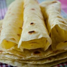 Basic Homemade Flour Tortillas-image