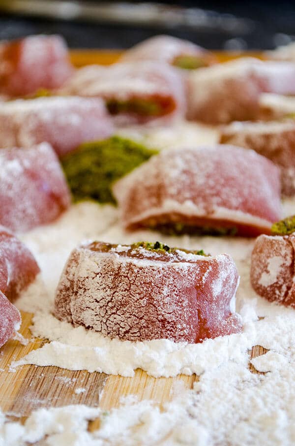 Homemade Turkish Delight | giverecipe.com | #turkish #turkishdelight #lokum #sweet