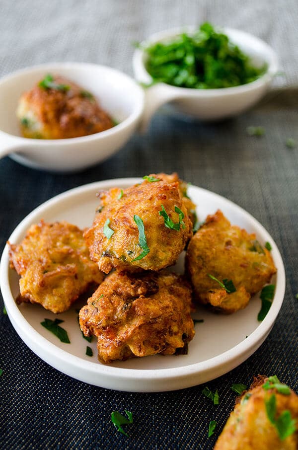 Fried Zucchini Balls | giverecipe.com | #zucchini #balls #vegetarian #meze #appetizer