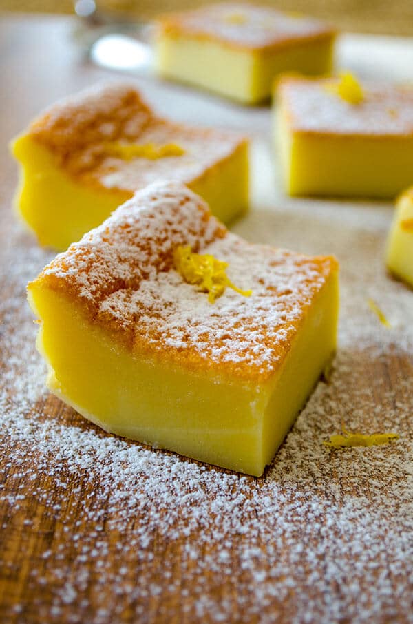 Zesty Custard Cake | giverecipe.com | #cake #custard #zesty