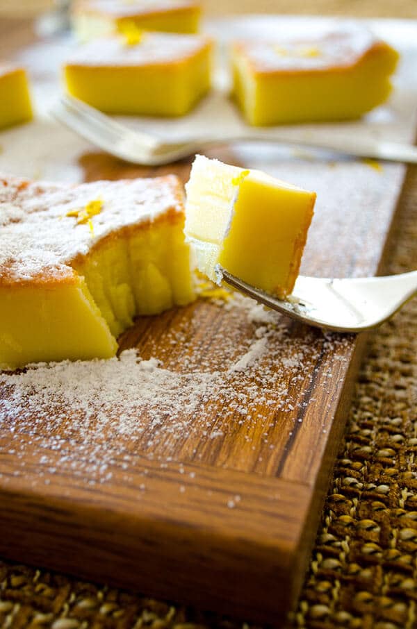 Zesty Custard Cake | giverecipe.com | #cake #custard #zesty