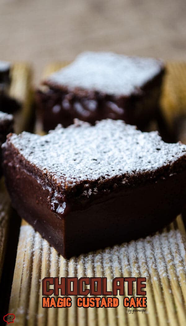 Chocolate Magic Custard Cake Give Recipe