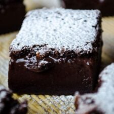 Chocolate Magic Custard Cake-image