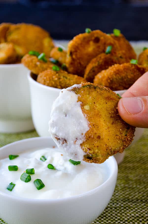 Battered Fried Zucchini Chips Recipe - Give Recipe