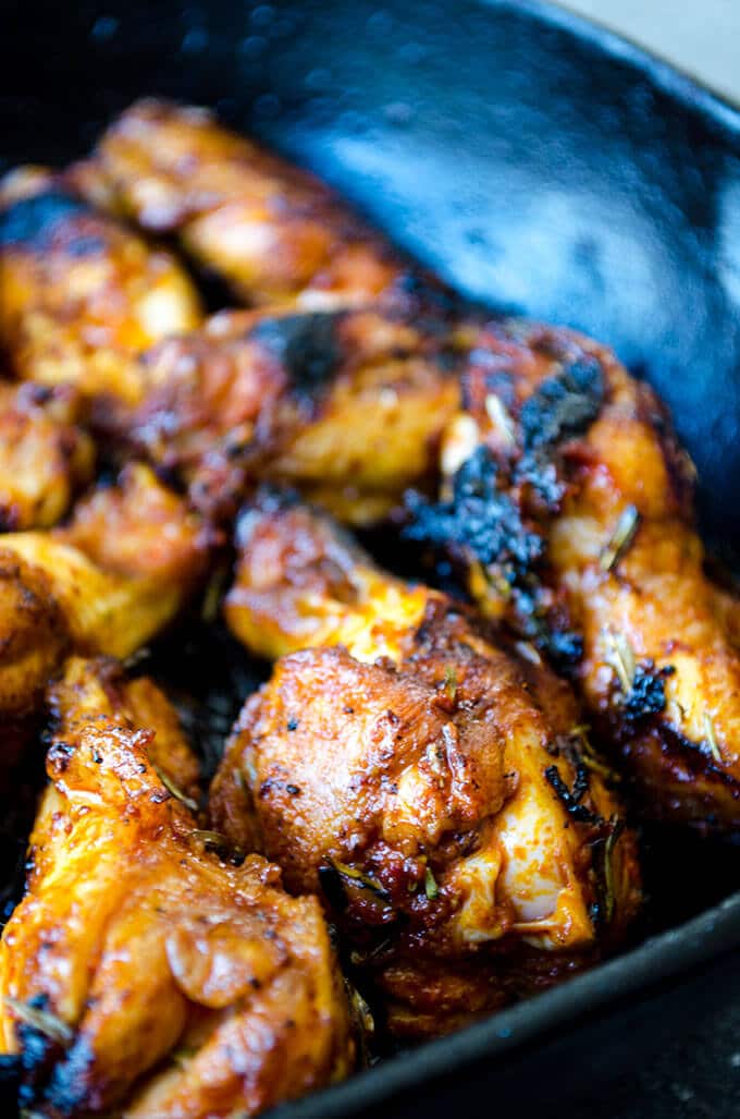 Sticky Chicken Wings | giverecipe.com | #chicken #chickenwings