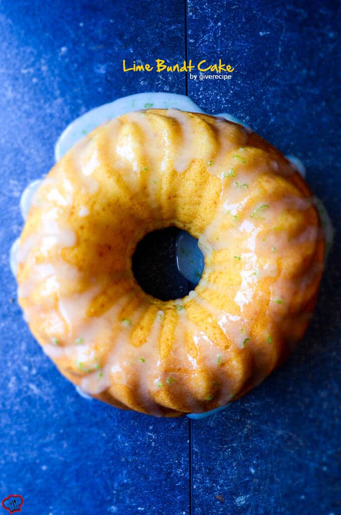 Lime Bundt Cake | giverecipe.com | #lime