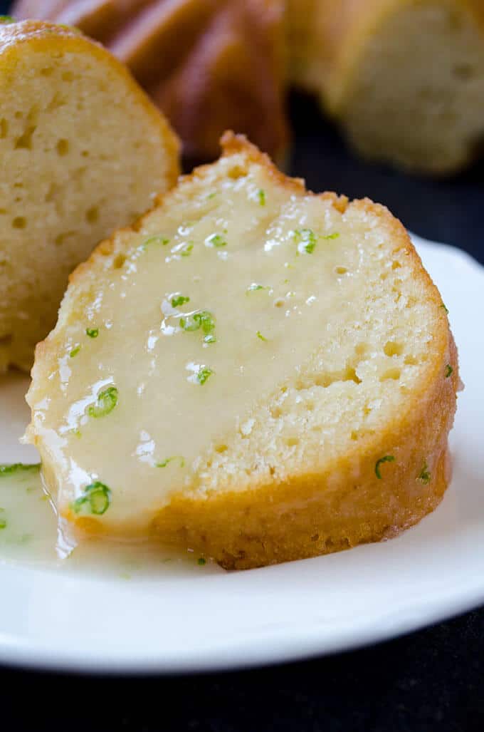 Lime Bundt Cake | giverecipe.com | #lime