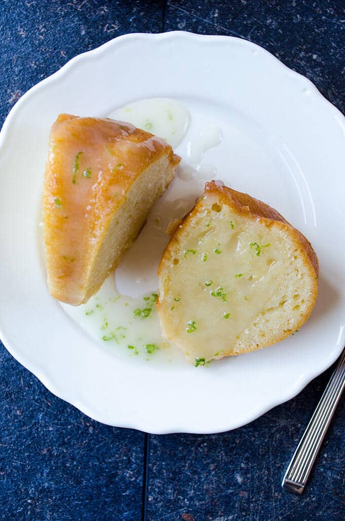 Lime Bundt Cake | giverecipe.com | #lime