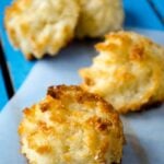 3 Ingredient Coconut Macaroons | giverecipe.com | #macaroons #glutenfree