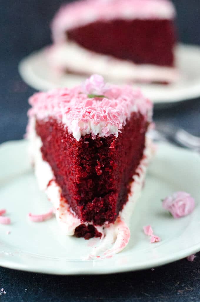 Classic Red Velvet Cake | giverecipe.com | #redvelvet #valentinesday