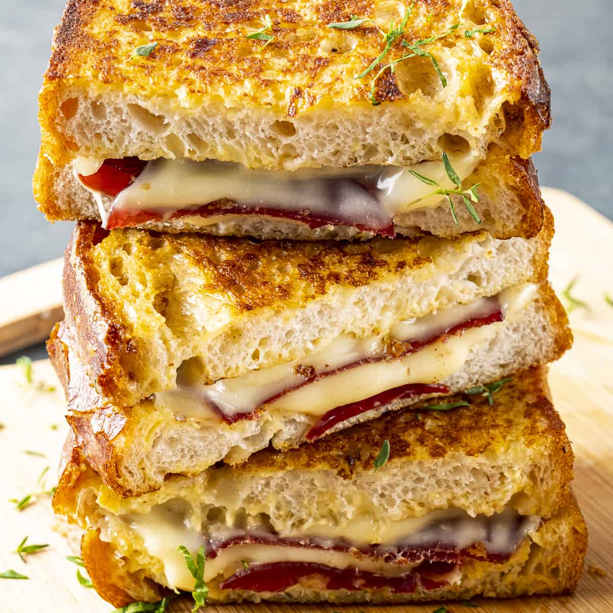 Bacon and Egg Sandwich Stack, Recipe