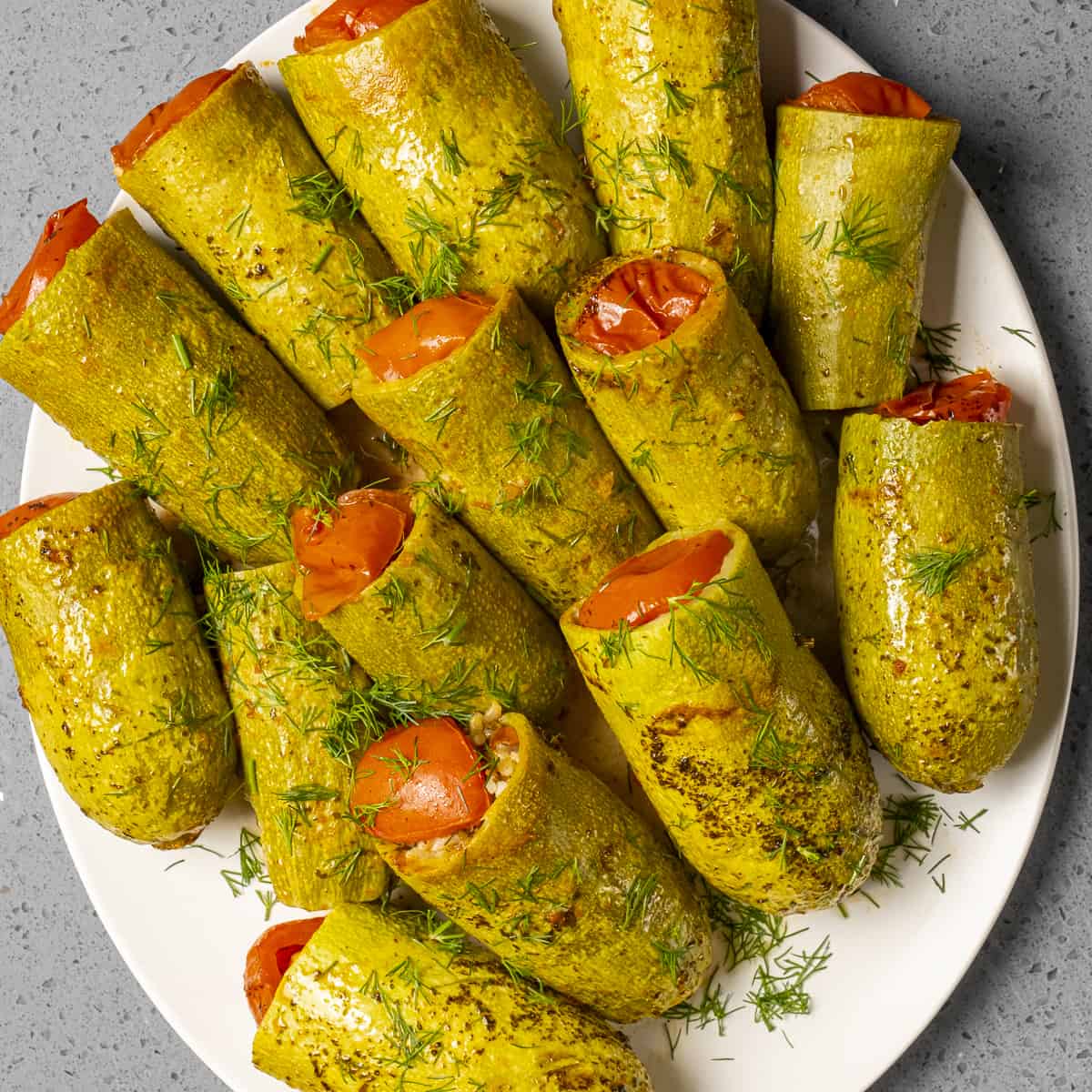 Kabak Dolma Turkish Stuffed Zucchini Give Recipe