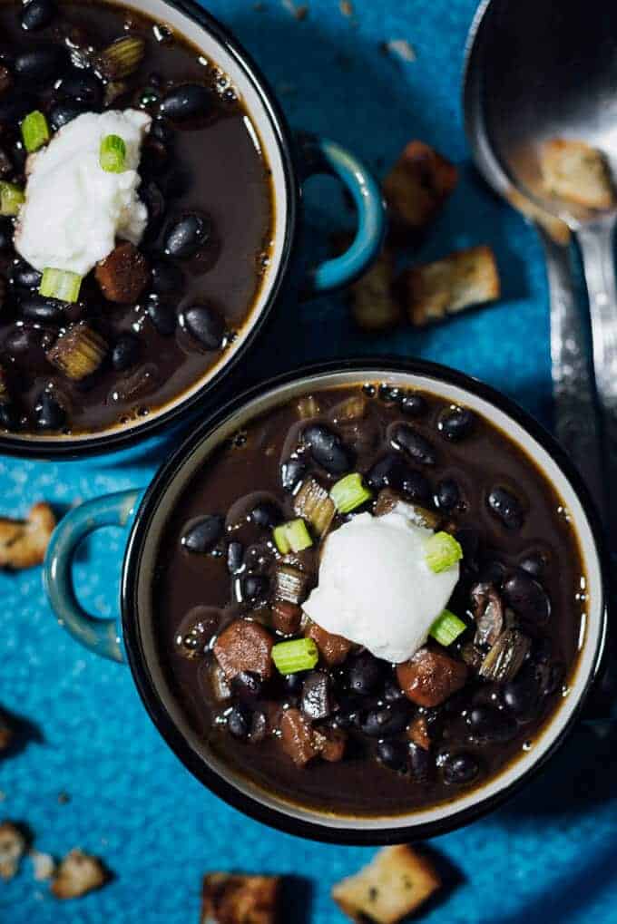 Spicy Black Bean Soup - Give Recipe