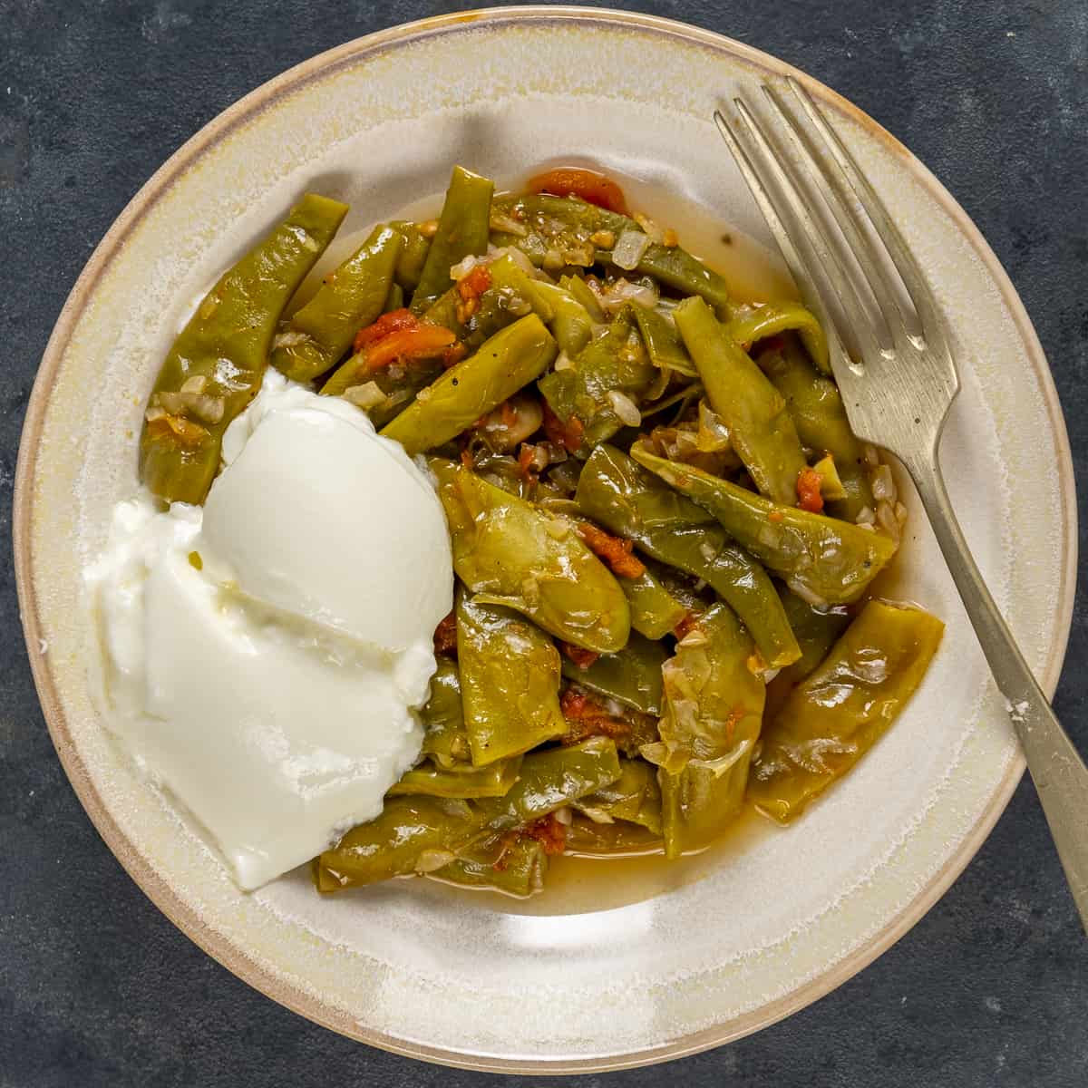 Taze Fasulye Turkish Green Beans Give Recipe